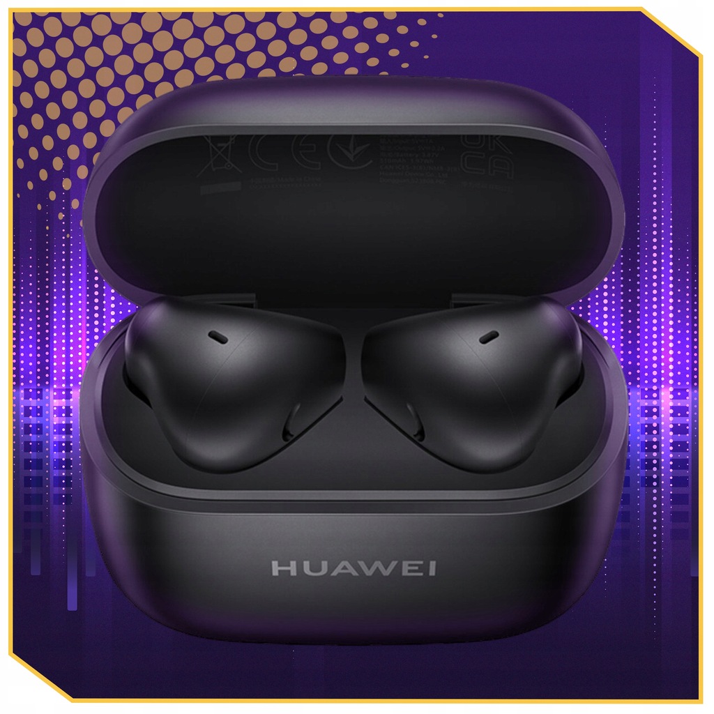 SŁUCHAWKI BEZPRZEWODOWE Huawei FreeBuds SE 2 DOUSZNE Bluetooth 5.3 CZARNE Mikrofon tak